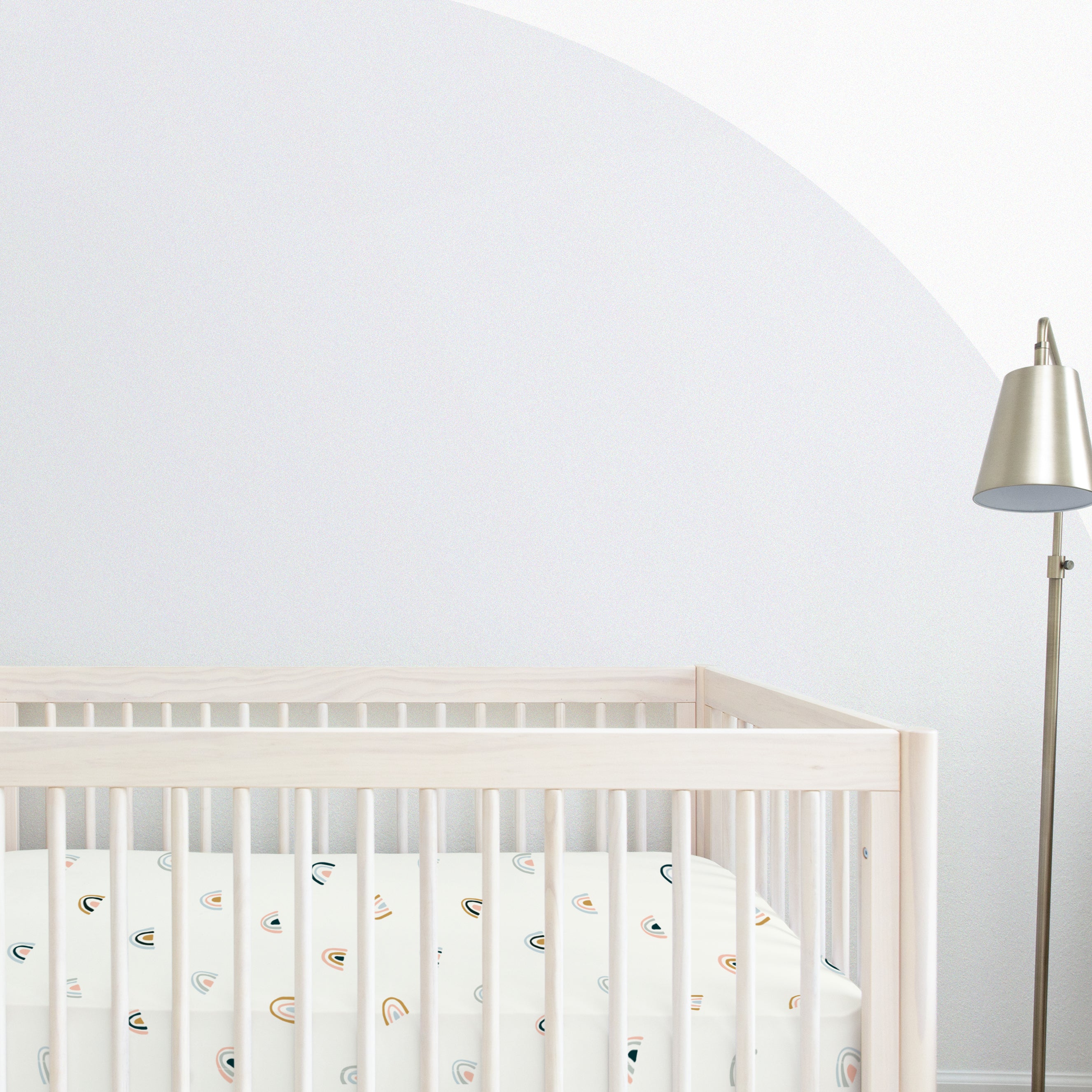 Organic Crib Sheet - Over The Rainbow - Image 4