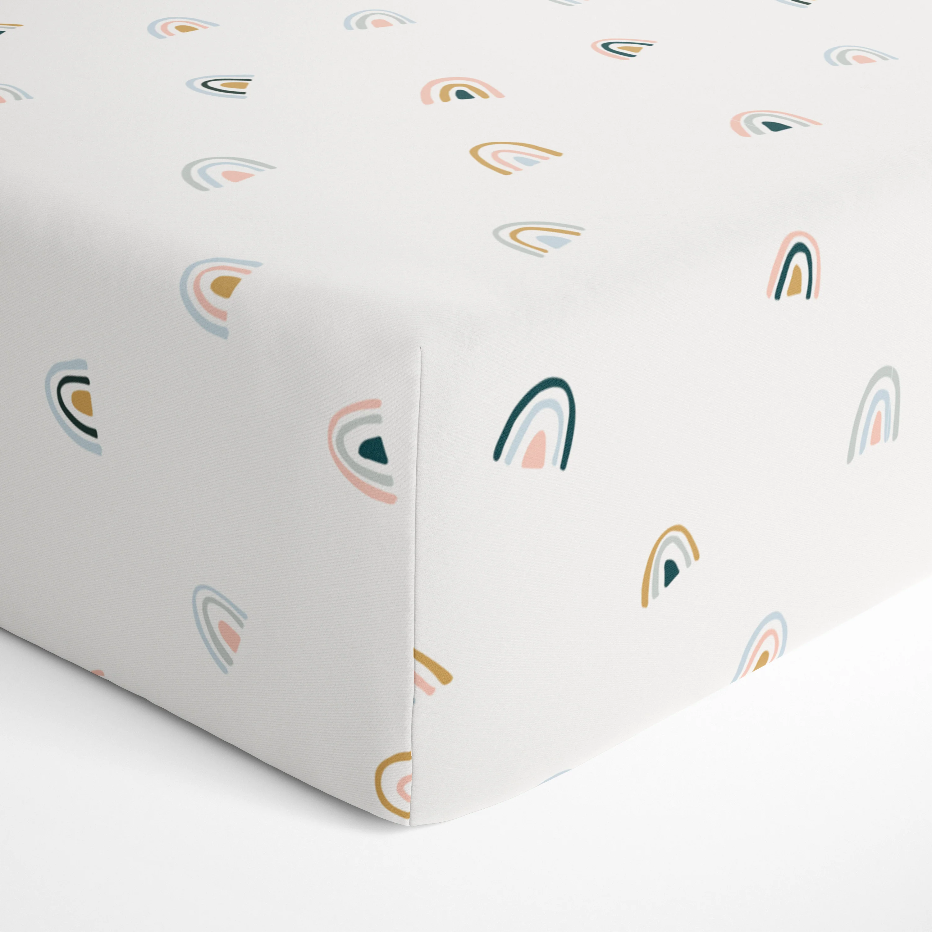Organic Crib Sheet - Over The Rainbow - Image 5