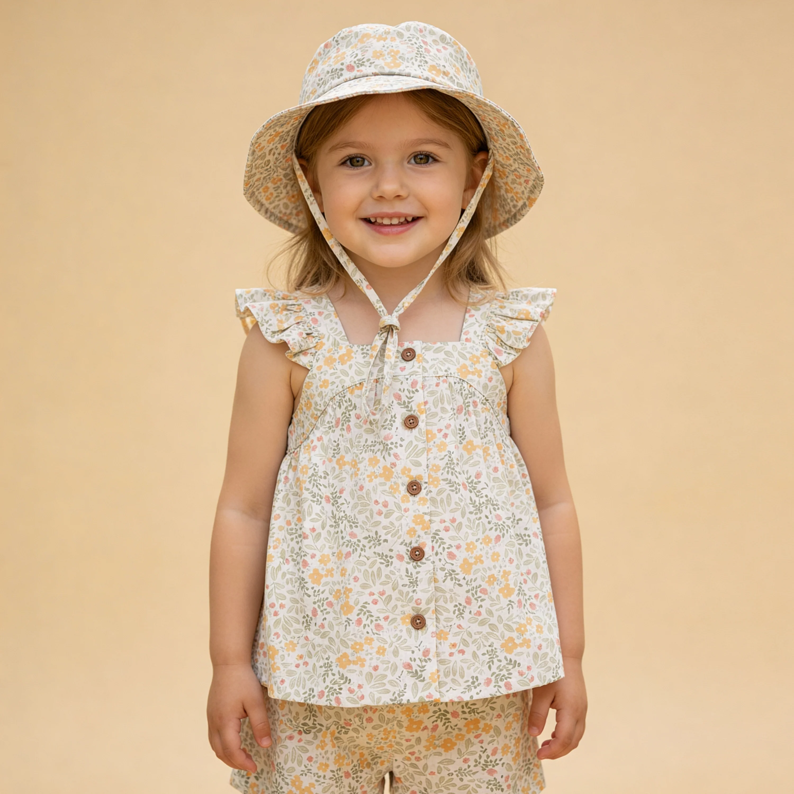 Organic Bucket Sun Hat - Bloomfield - Image 3