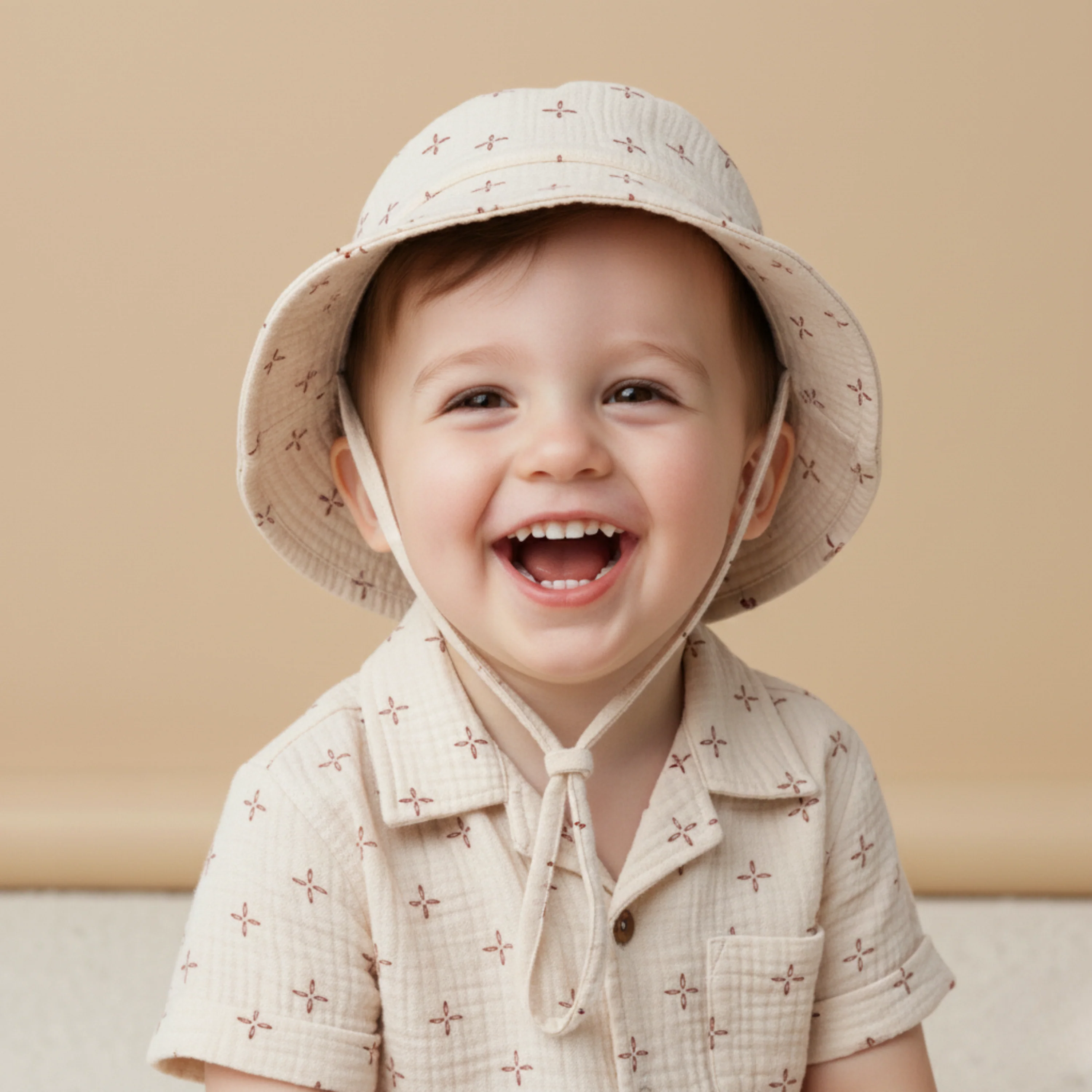 Organic Bucket Sun Hat - Cross - Image 3