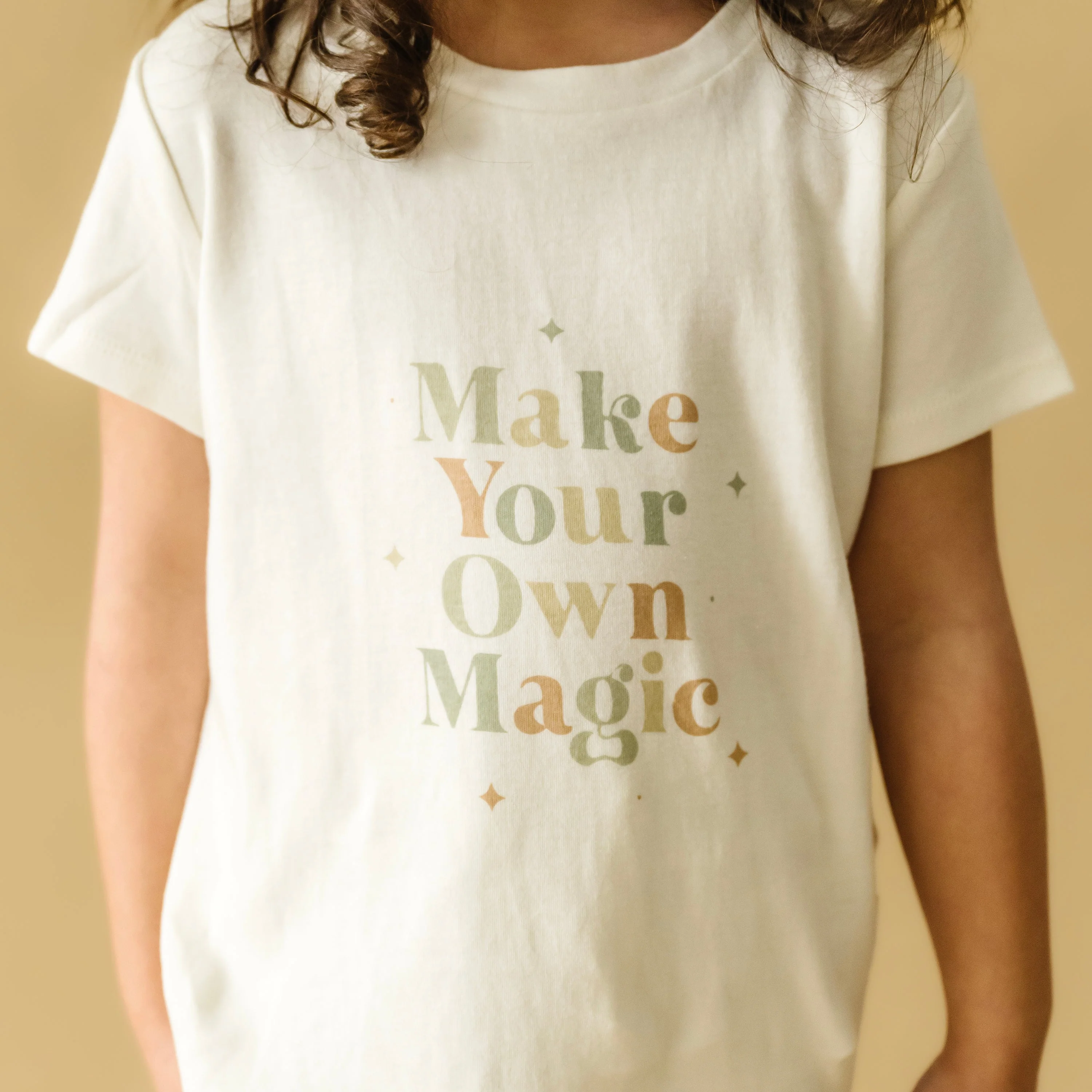 Organic Toddler T-shirt & Pant Set - Make Your Own Magic - Image 3