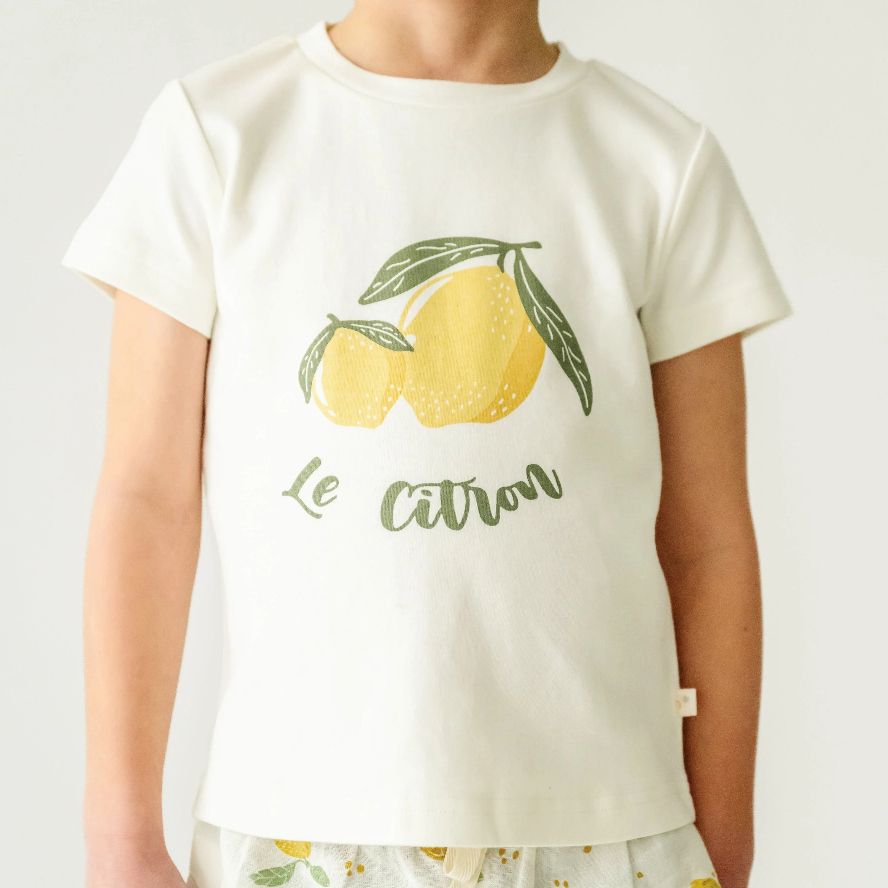 Organic Kids T-Shirts - Le Citron - Image 3