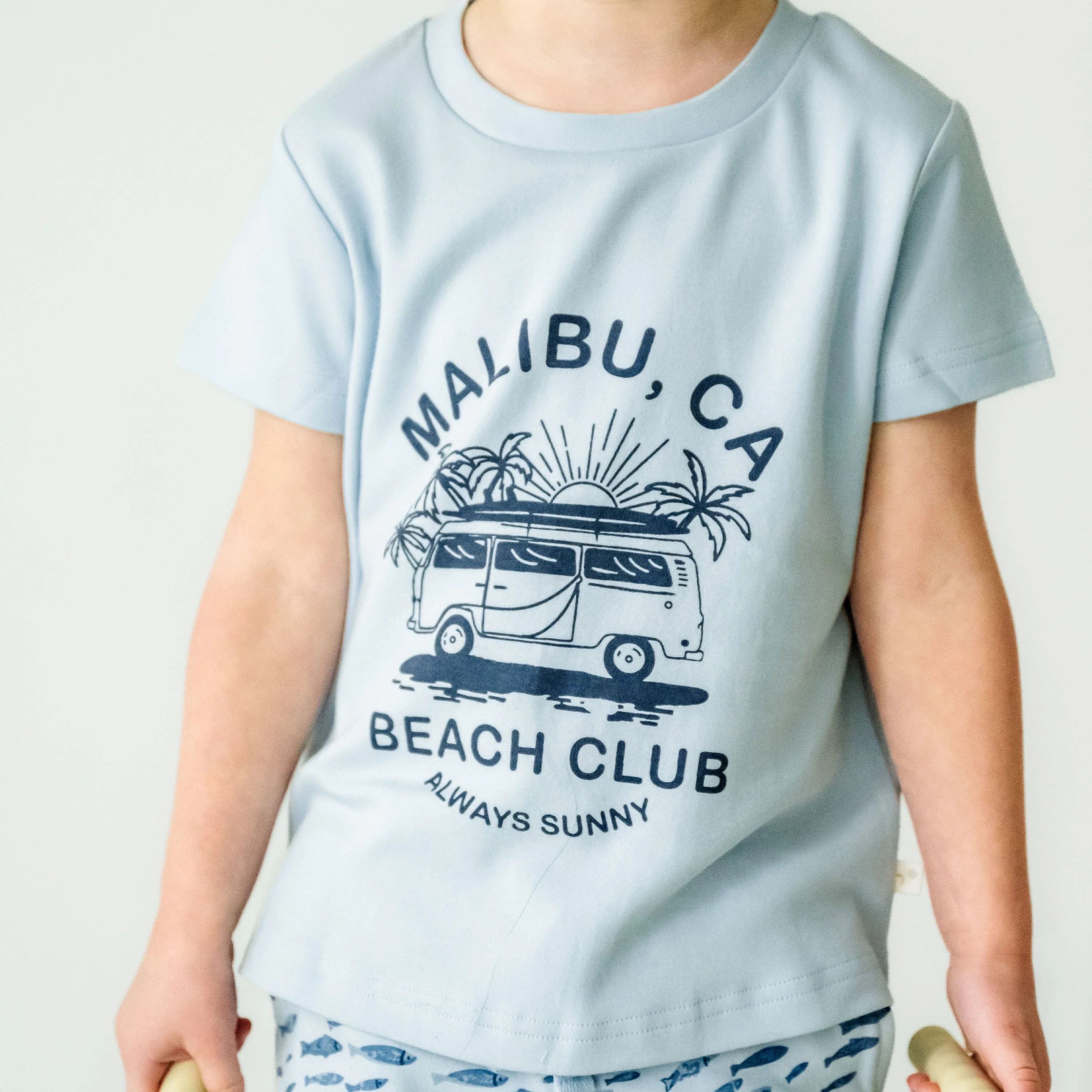 Organic Kids T-Shirts - Malibu Beach Club - Image 3