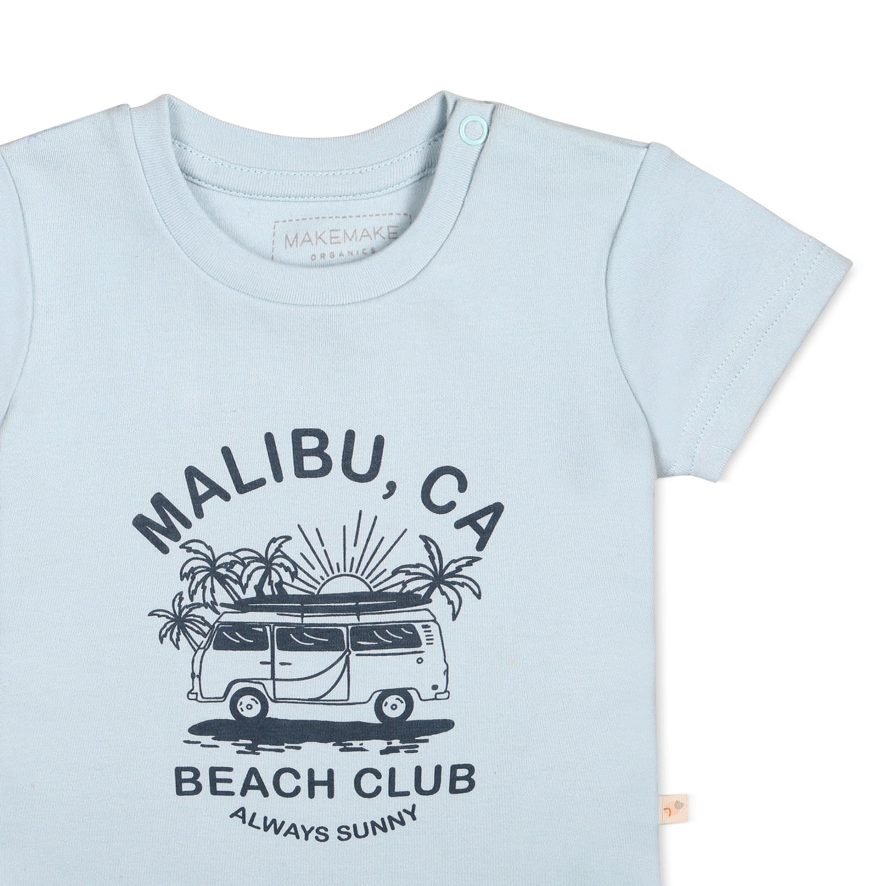 Organic Kids T-Shirts - Malibu Beach Club - Image 4