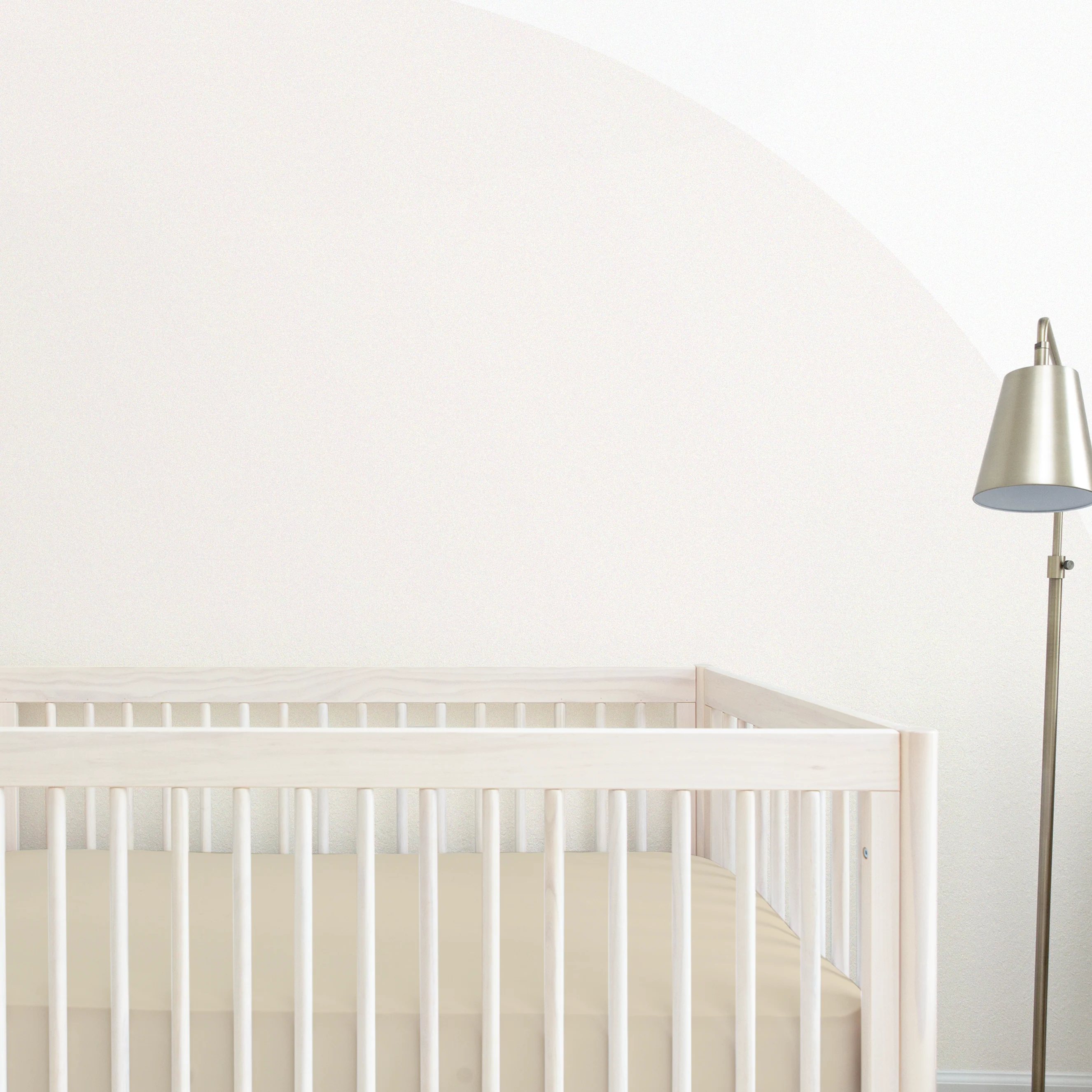 Organic Crib Sheet - Oat - Image 4