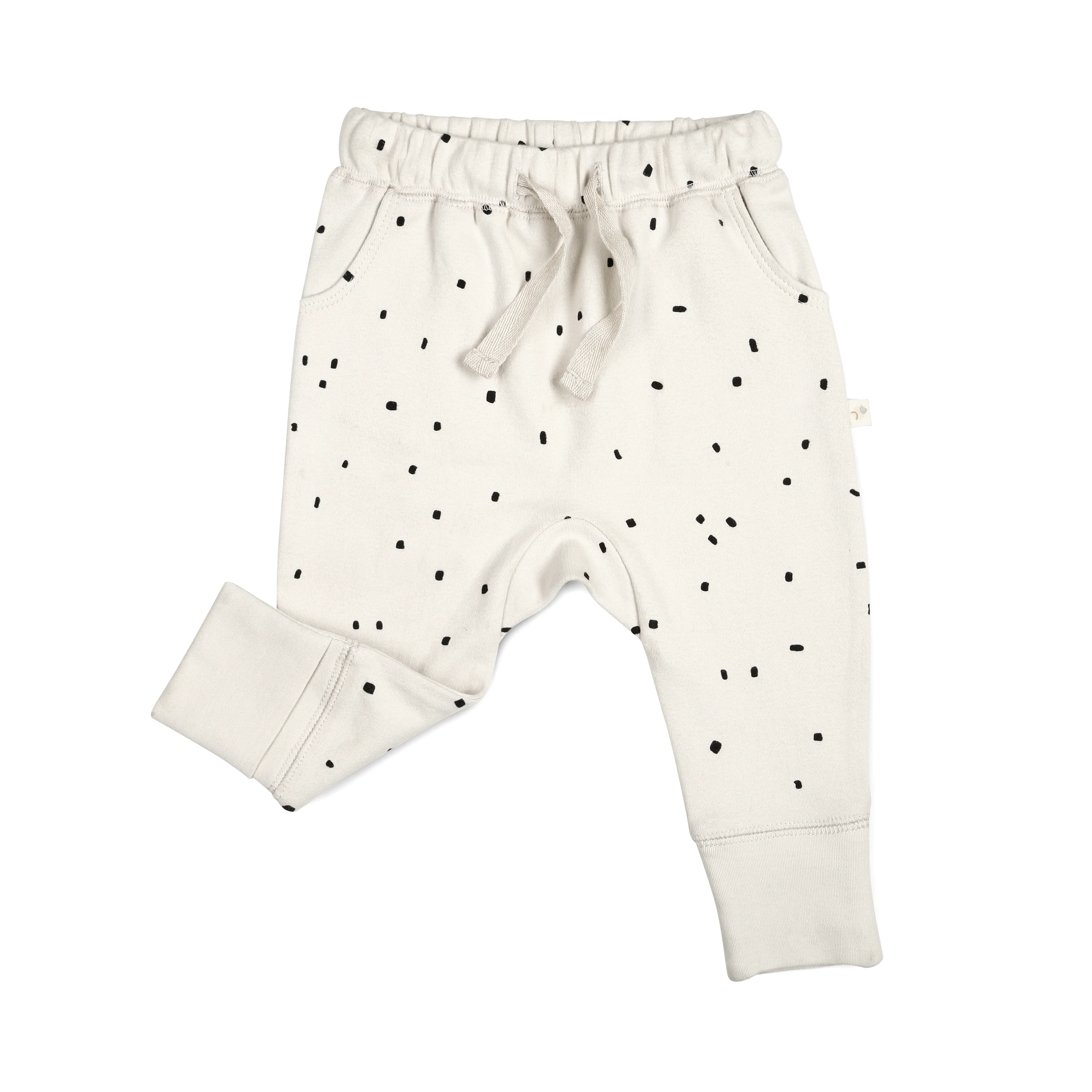 Organic Baby Toddler Harem Pants - Pixie Dots - Image 4