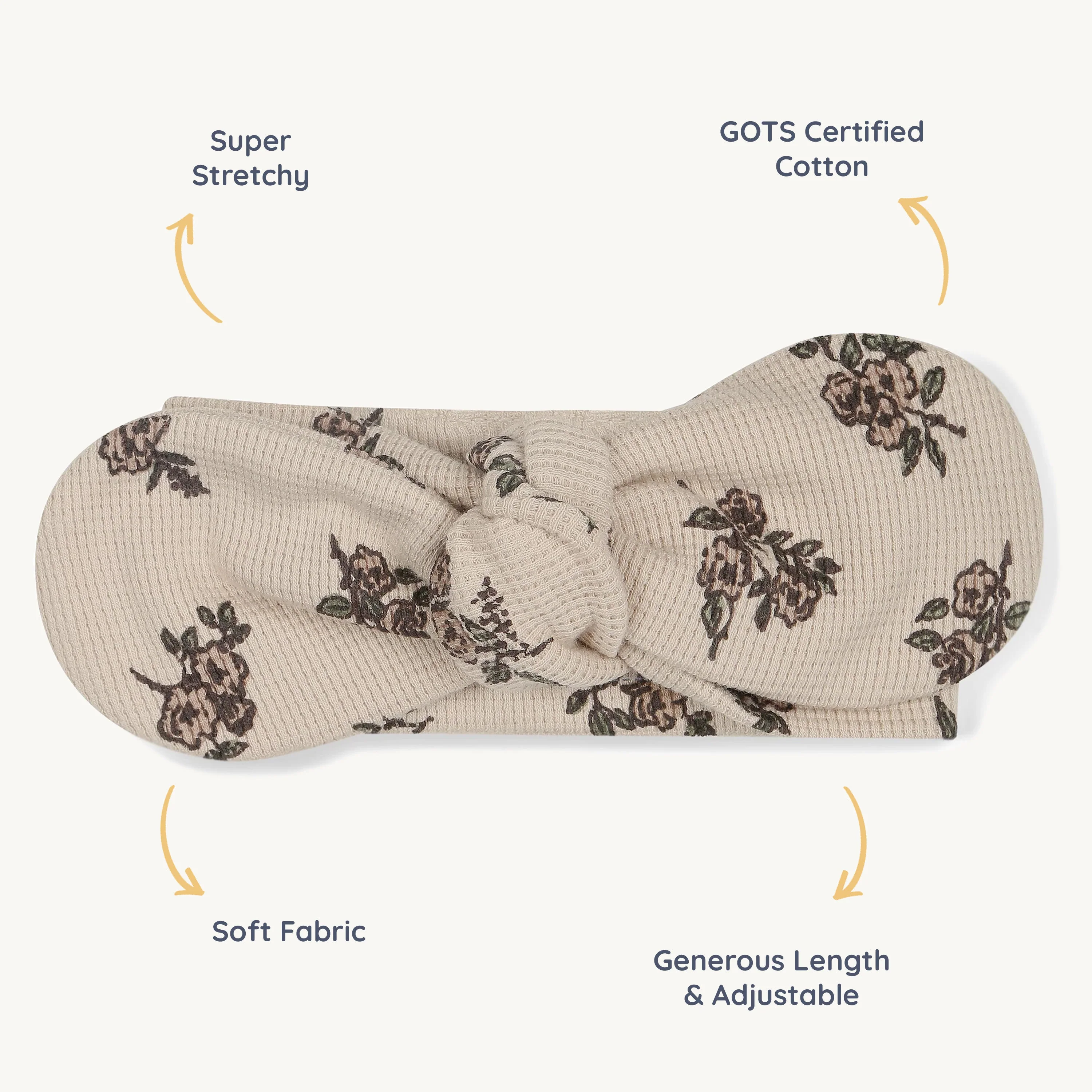 Organic Headwrap - Posy - Image 5