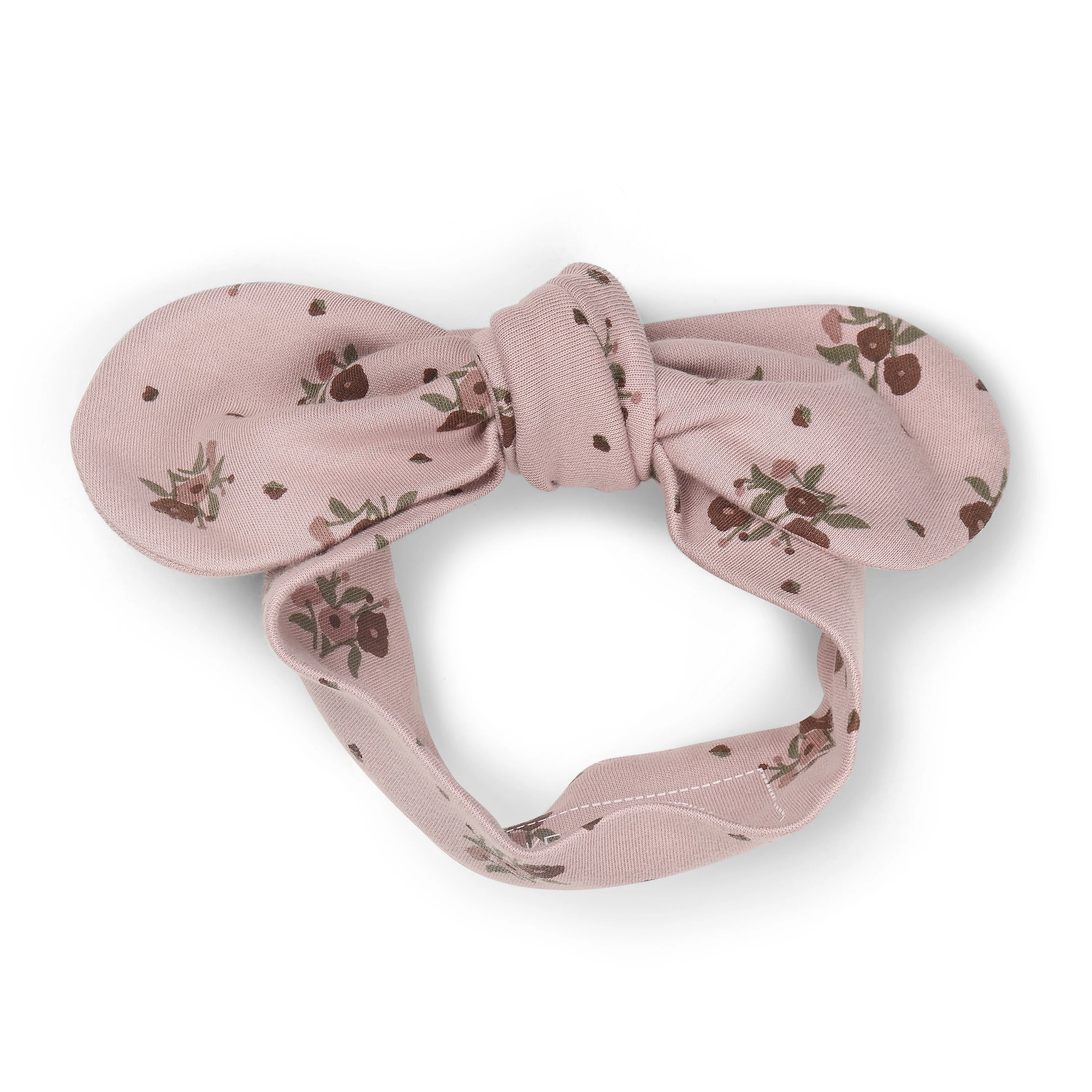 Organic Headwrap - Rose Ditsy - Image 4