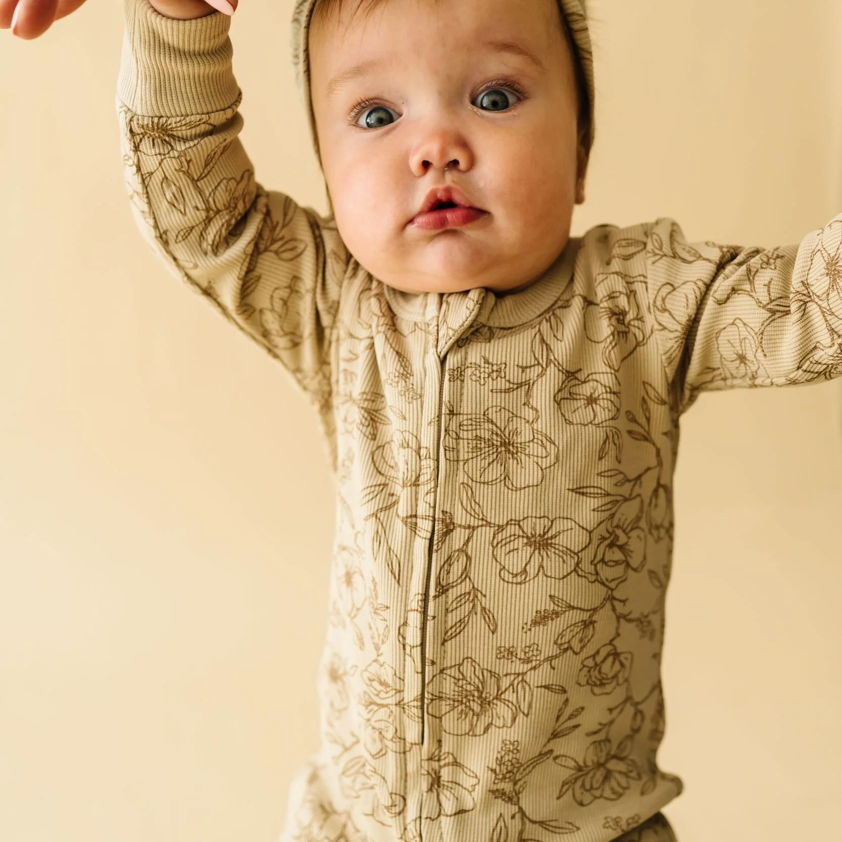 Organic Headwrap - Vintage Bloom - Image 3