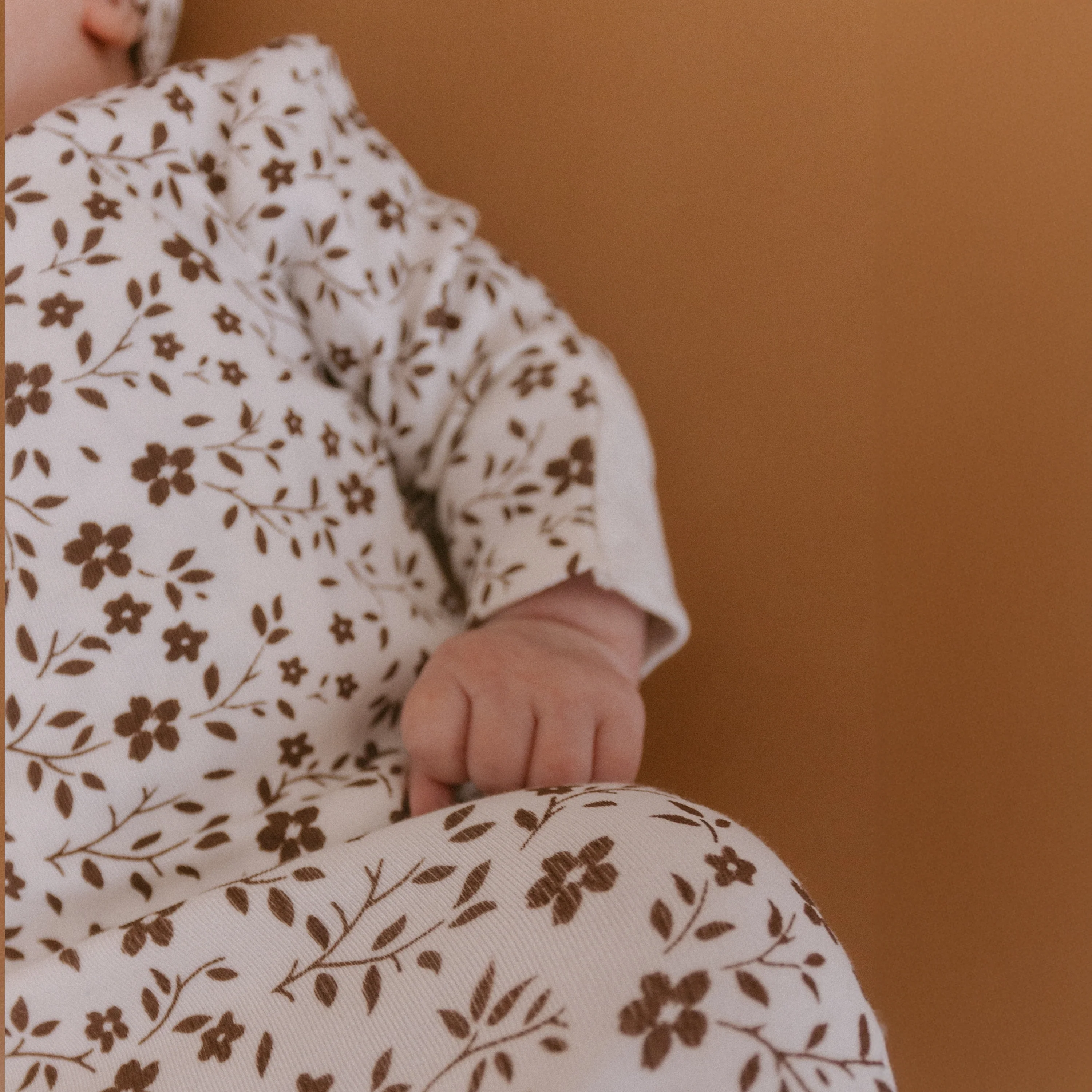 Organic Kimono Knotted Sleep Gown - Wildvine - Image 3