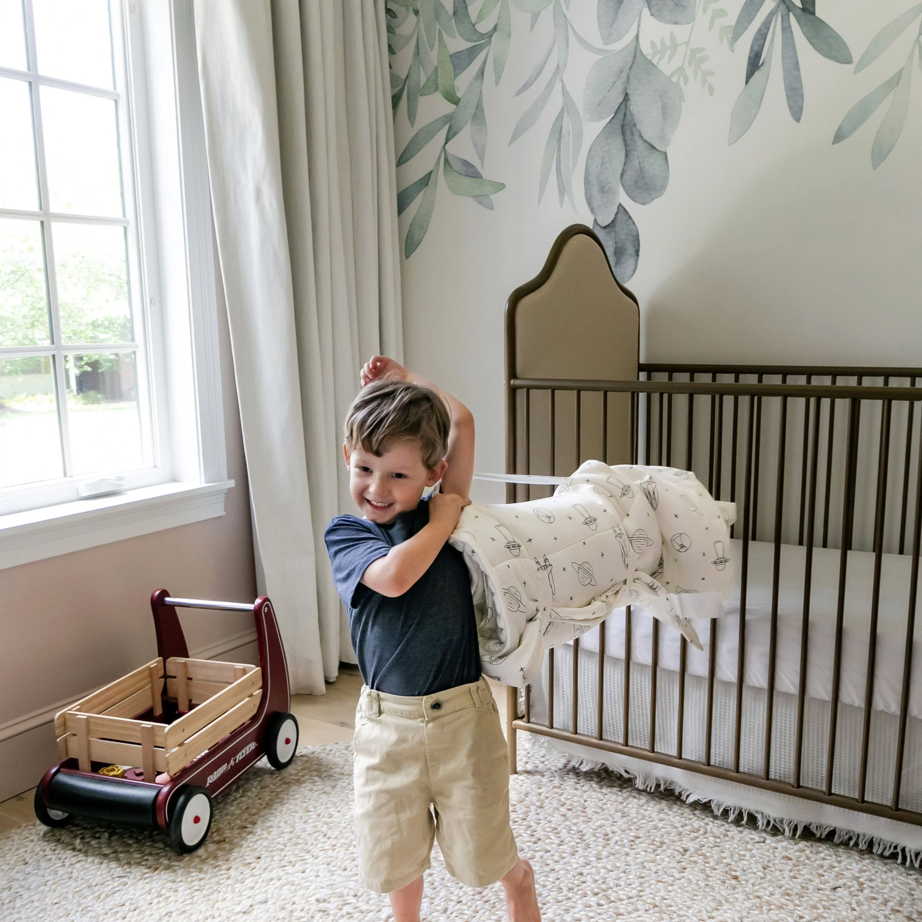 Organic Cozy Comfort Nap Mat - Astro - Image 3