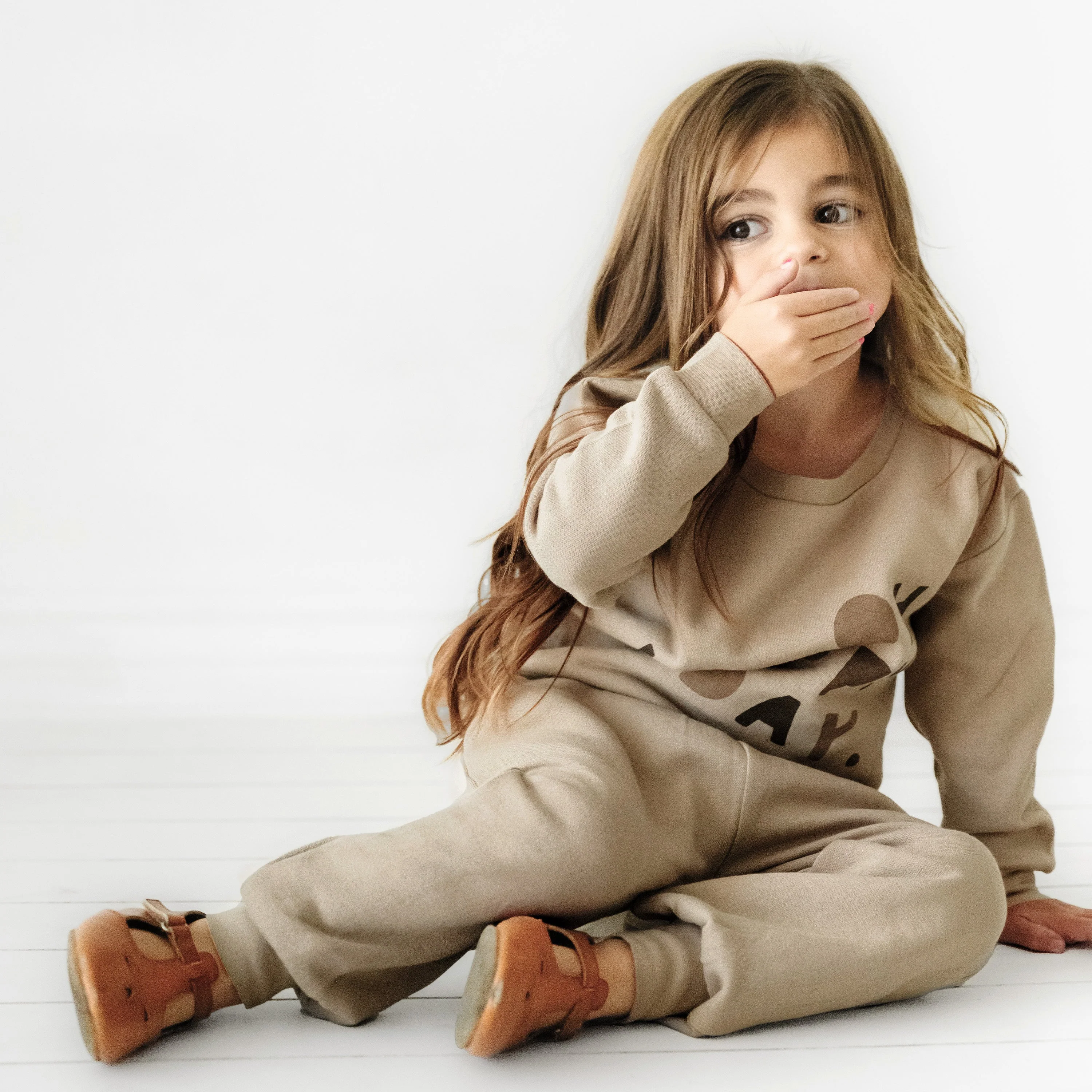 Organic Kids Sweatshirt - Happy Day - Image 3