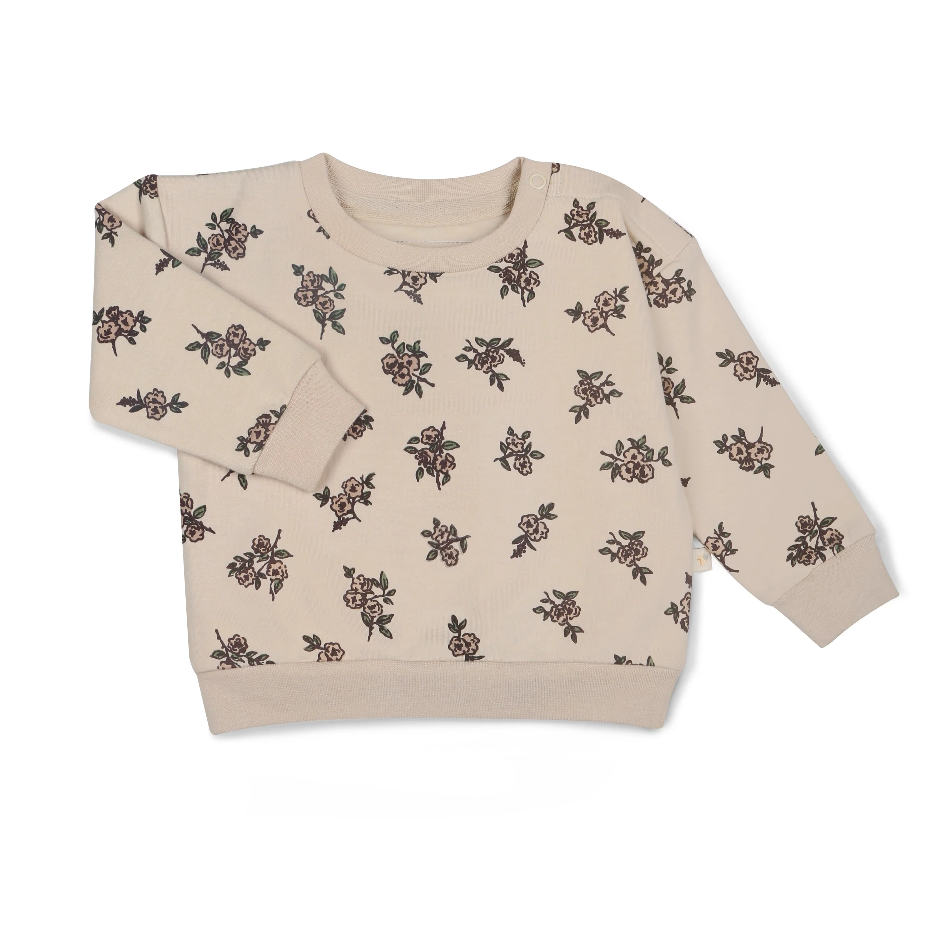 Organic Fleece Sweatshirt - Posy - Image 4
