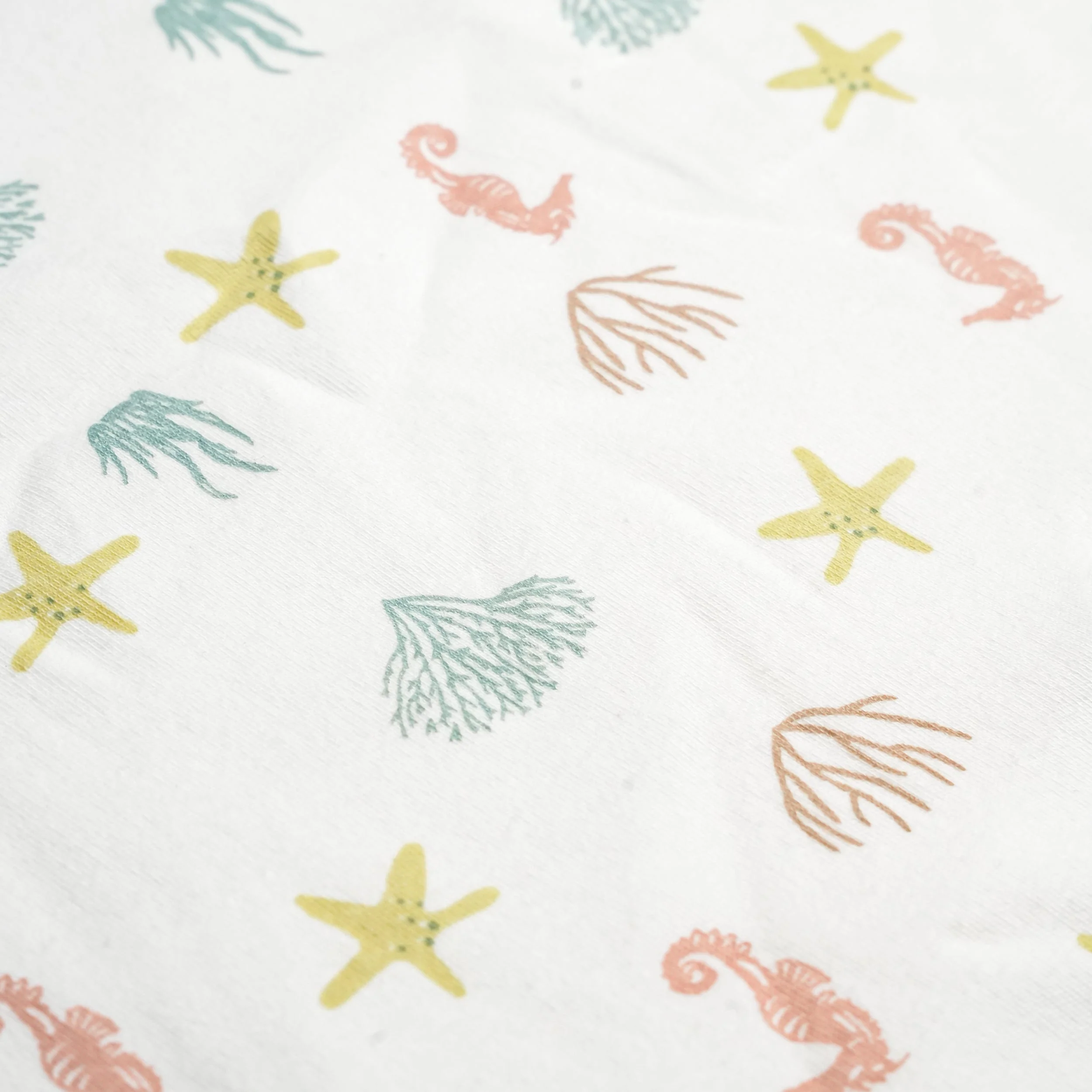 Organic Tee & Shorts Set - Coral - Image 4