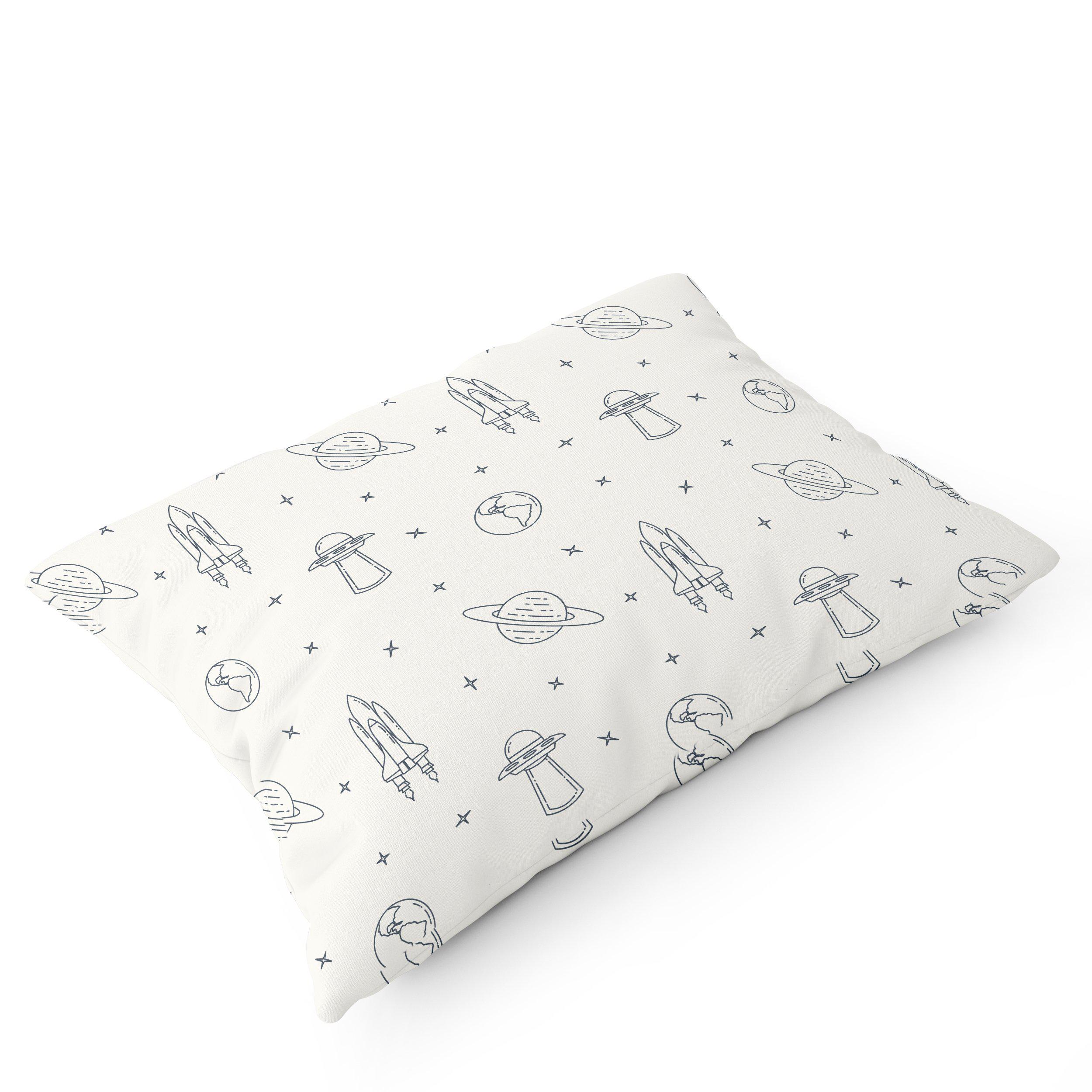 Organic Toddler Pillowcase - Astro - Image 3
