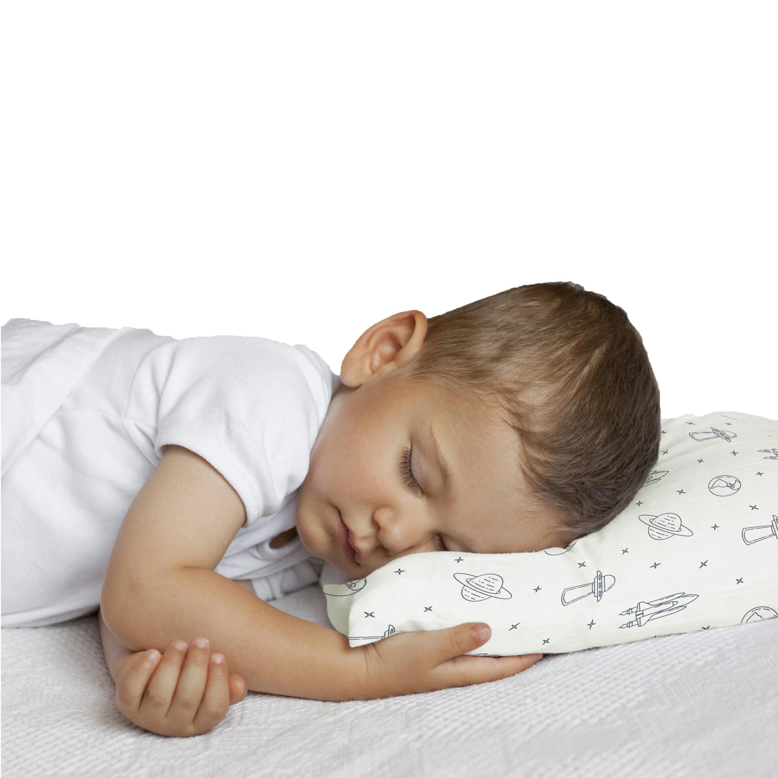 Organic Toddler Pillowcase - Astro - Image 5