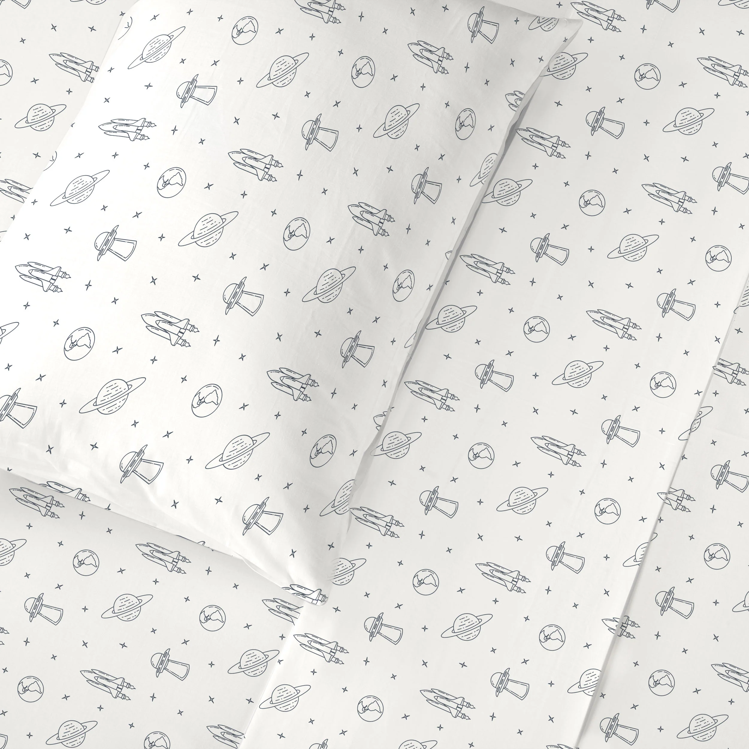Organic Cotton Sheet Set - Astro - Image 4